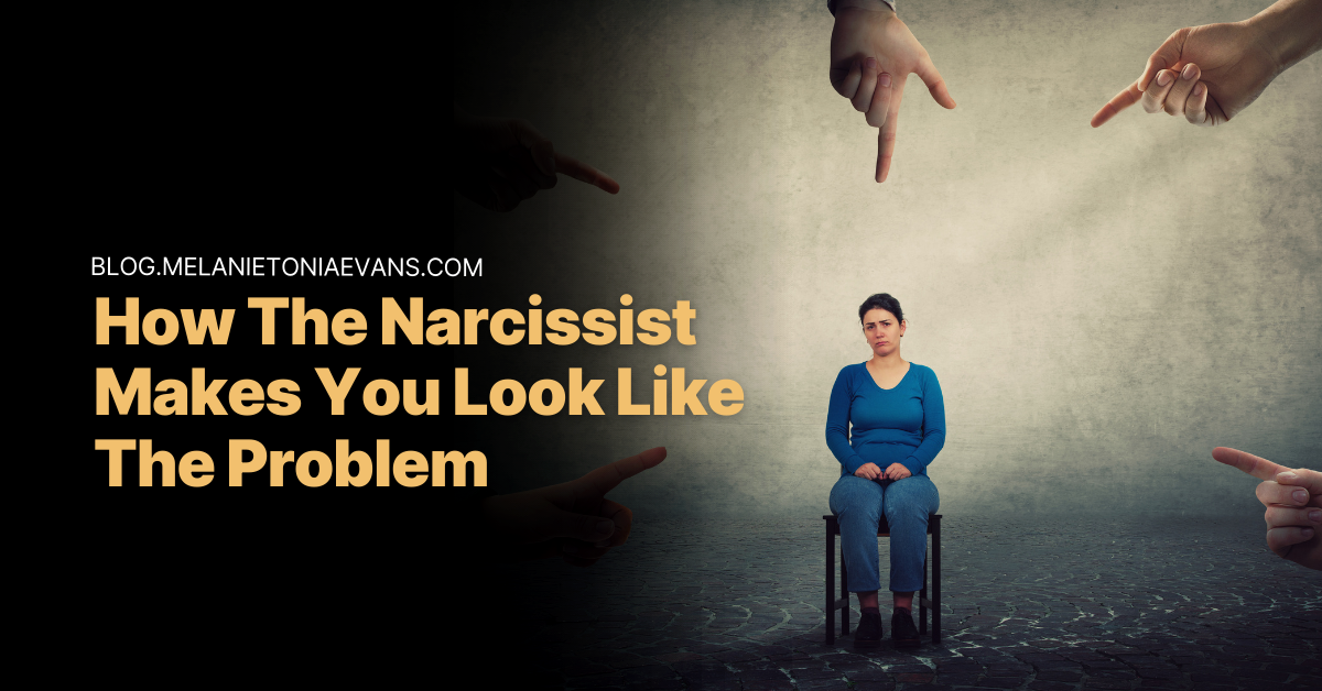 How The Narcissist Makes You Look Like The Problem | Melanie Tonia Evans